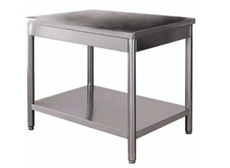 Ustensiles inox - Table centrale