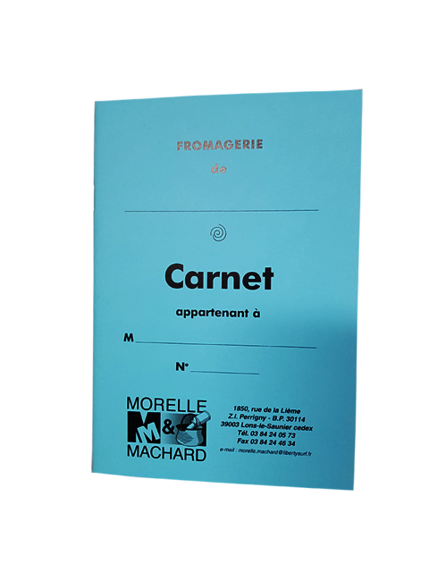 Marquage - Carnet de litrage producteur