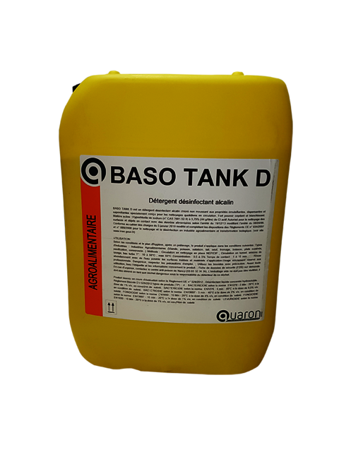 Tunnels de lavage - Circuits - Alcalin désinfectant - Baso Tank D