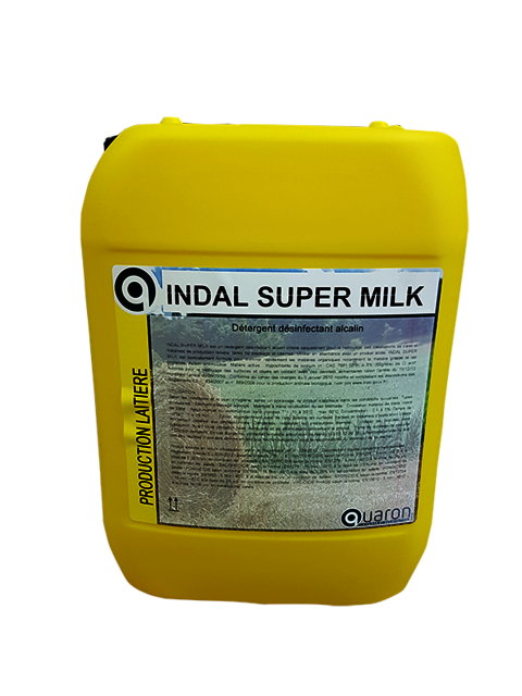 Tunnels de lavage - Circuits -  Alcalin désinfectant - Indal superMilk