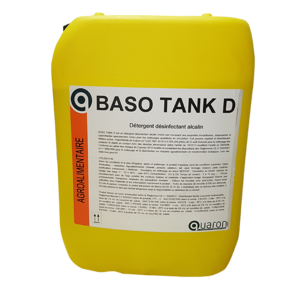 Tunnels de lavage - Circuits - Alcalin désinfectant - Baso Tank D