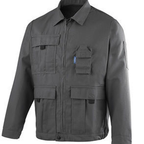 Vêtements - Blouson multipoches Gris acier
