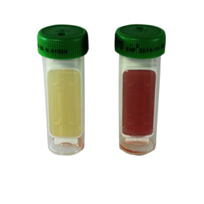 Matériel de laboratoire - Lames gelosées double face