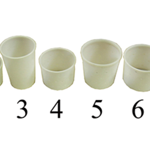 Pots en plastique - Petites faisselles à fond arrondi