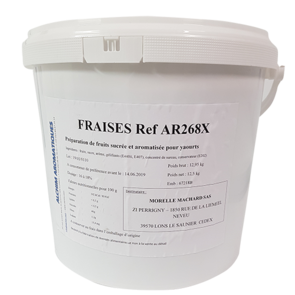 Préparations de fruits - Préparations Fraises