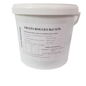 Préparations de fruits - Préparations Fruits Rouges