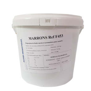 Préparations de fruits - Préparations Marrons