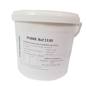 Préparations de fruits - Préparations Poires