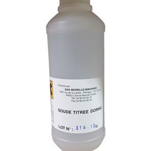 Produits - Soude titrée Dornic